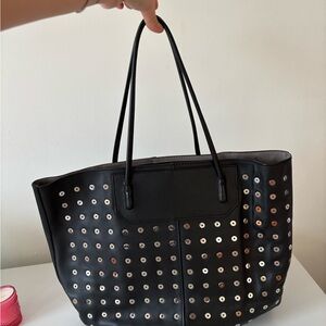 Alexander Wang Black Tote with Silver Studs
